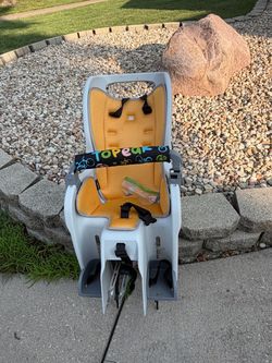 Topeak BabySeat II with MTX 2.0 Rack for 26” Non-Disc Bikes – Child Seat with Suspension System, Adjustable Harness, Wrap-Around Safety, Roll Bar Hand