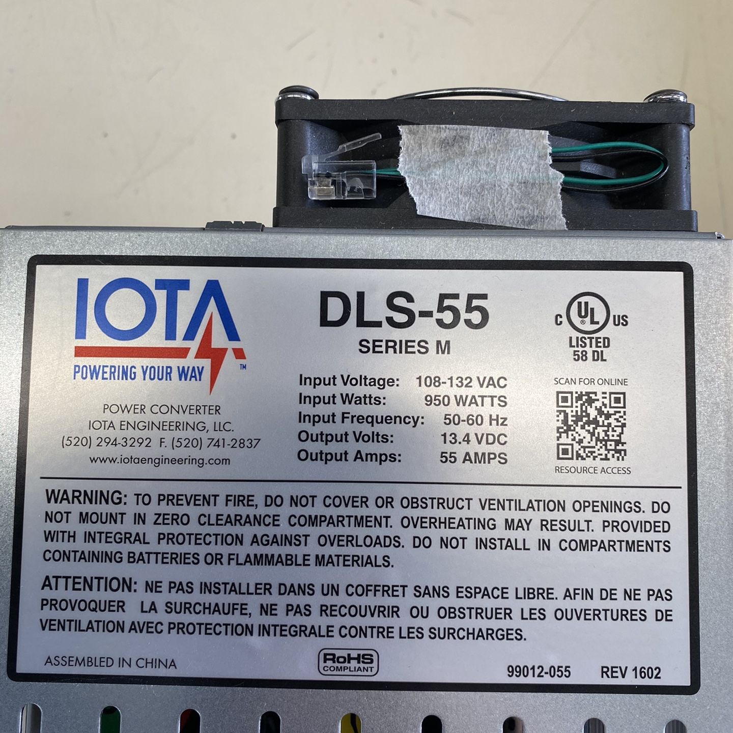 Iota Power Converter Brand New Reduced To Sell