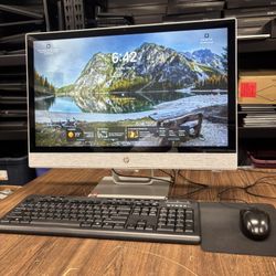 Hp Pavilion All in One 24-r1xx, Touchscreen, AMD Ryzen 5 with Radeon Vega Mobile Gfx, 16gb ram,1Tb HDD, 256gb SSD, Windows and office installed ready 