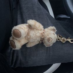 Coach Bear Bag Charm