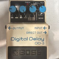 BOSS DD-3 Digital Delay pedal
