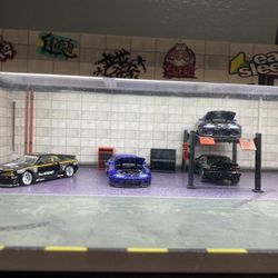 Hot Wheels Diorama With LEDs