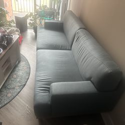 Green couch
