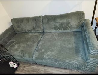 Green couch $65