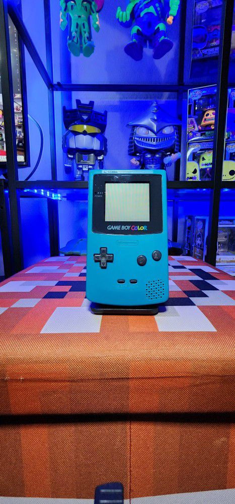maskinskriver udvande Bil Nintendo Gameboy Color Teal Handheld System Console No sound great  condition. for Sale in Riverside, CA - OfferUp