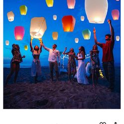 Paper Floating Lanterns
