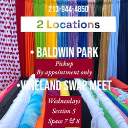 Fabrics, Sewing Essentials, Tablecloths, & More