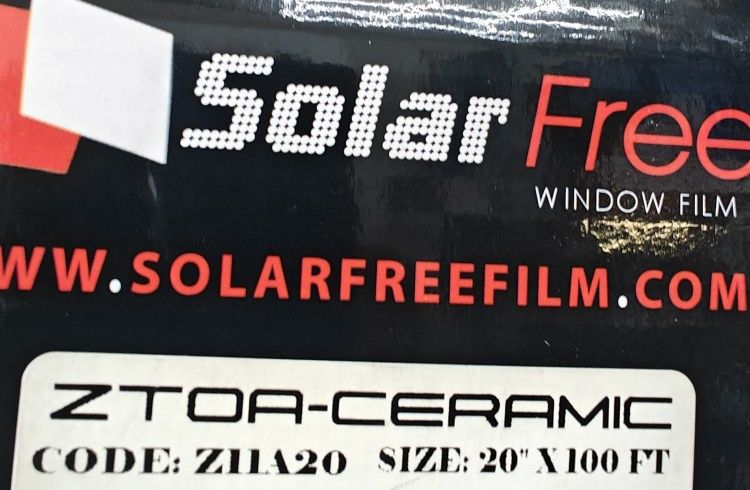 Window Film Solar Free And ZTO Ceramic