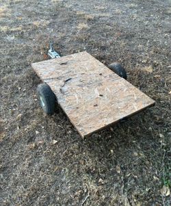 Trailer for a go kart or a bike sickle