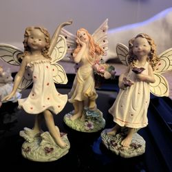3 Piece Set Of Fairy 