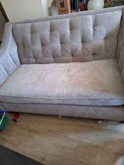 Grey Loveseat / Couch