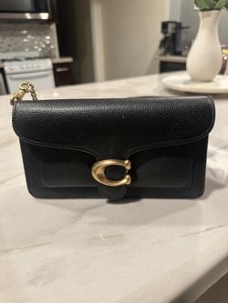 Black coach purse