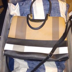 Vegan Plaid Purse