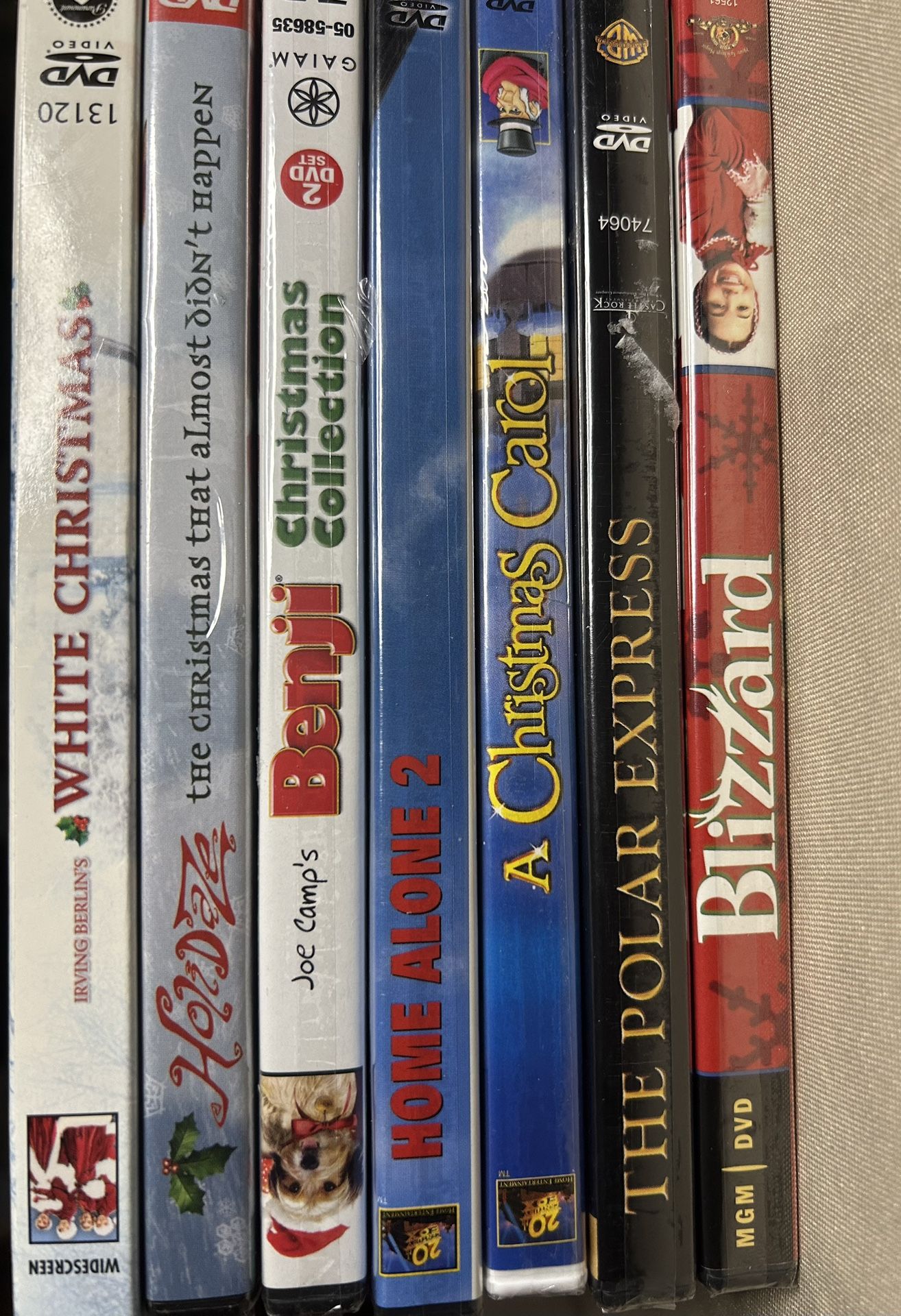 CHRISTMAS DVD’s