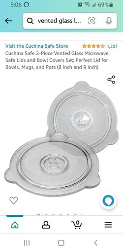 Cuchina vented glass lids
