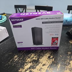 Netgear N600 Cable Modem Router Combo
