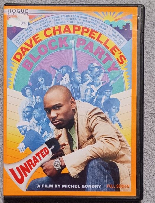 Dave Chappelle's Vlock Party Unrated Full Screen Comedy Show Funny Roots