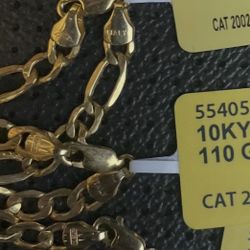 3 10k Gold Chains 