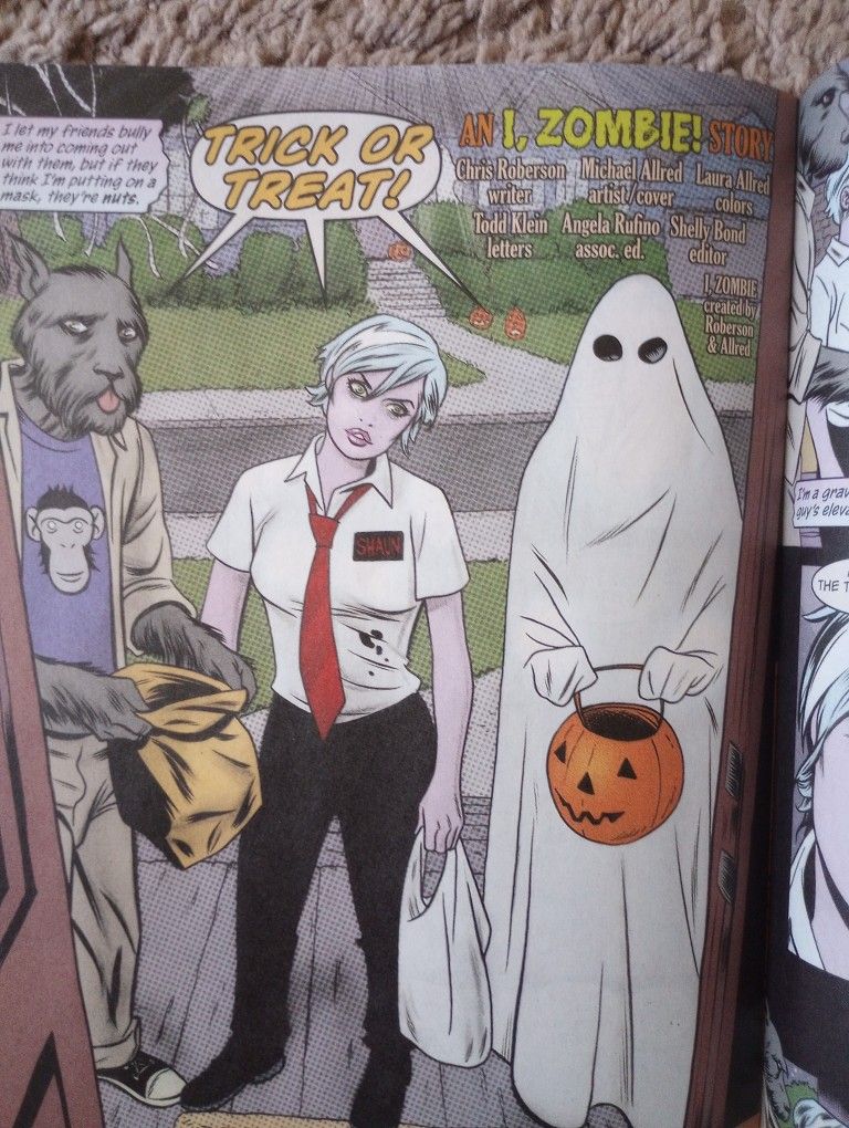 House Of Mystery Halloween Annual #1. 1st. IZombie