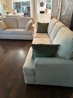 Sofa and Loveseat