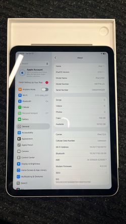 Apple Ipad 11th GEN MD74LL/A (3150)