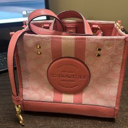 Small pink Tote 