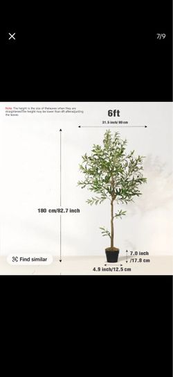 Faux Olive tree