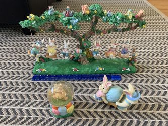 Easter collectibles- Russ, Jaime, Mervyns 1990-5, Playful pal bunny, the Boyds collection