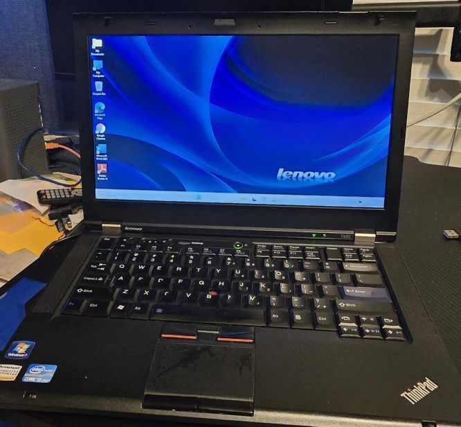 LapTop Intel i5 💻 LENOVO ThinkPad T420- 2.5GHz CPU/8.0GB RAM/160GB. HDD- Windows 11, DVD, Wi-Fi, WebCam. ✔️