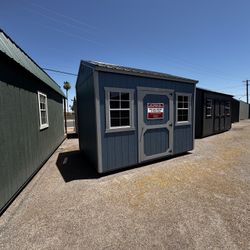 Roomy 8x12 side Utility shed