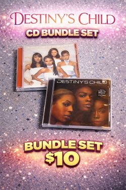 Destiny’s Child CD Bundle Set – R&B Classics 💿✨