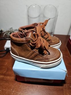 Cat And Jack Toddler Boy Brown Shoe Size 6
