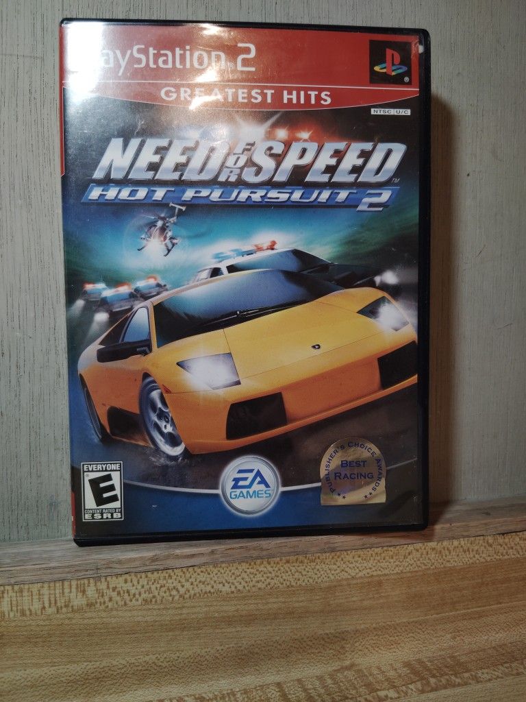 PS2 Need 4 Speed 2 Hot Pursuit