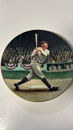 Babe Ruth Plate
