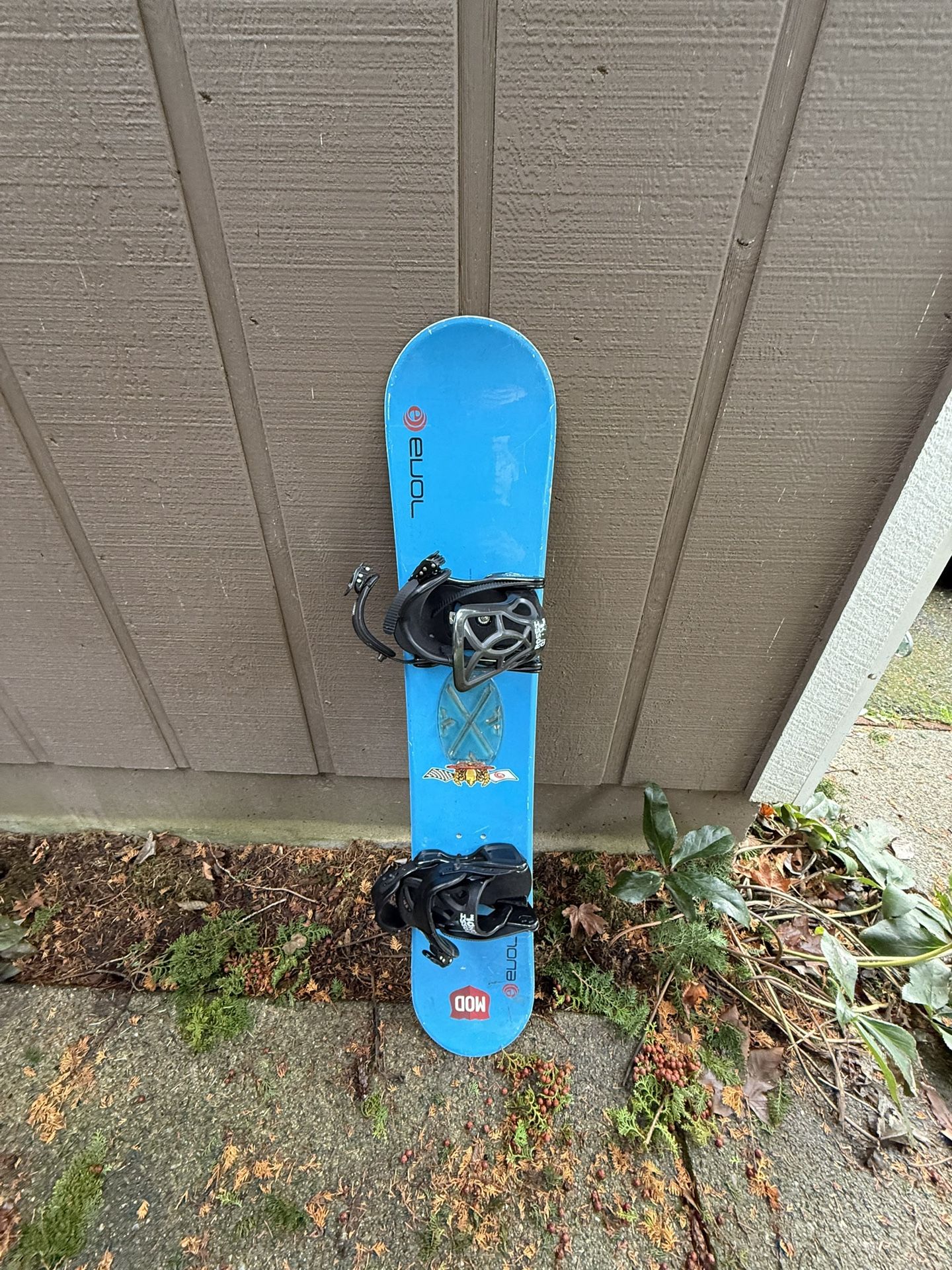 🏂 EVOL MOD Snowboard with NEW Bindings 🏂