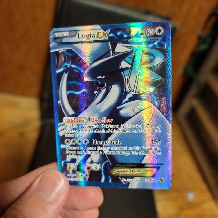 pokemon card lugia ex full art 94/98 It comes protected in a magnetic acrylic case PSA 9 Ancient Origins Lugia