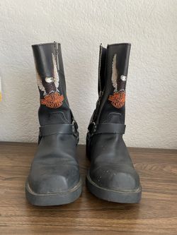 Vintage Harley Davidson Boots