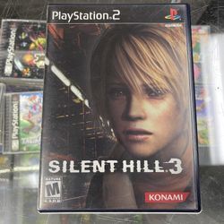 Silent Hill 3 Ps2 CIB $225 Gamehogs 11am-7pm