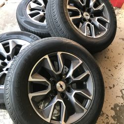 Chevy OEM RST wheels 20” 6Lug