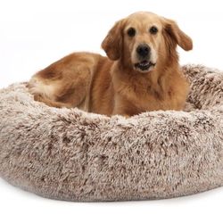 Calming Donut Dog Bed, 36 Inches