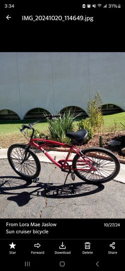 Sun cruiser slightly used custom motorized