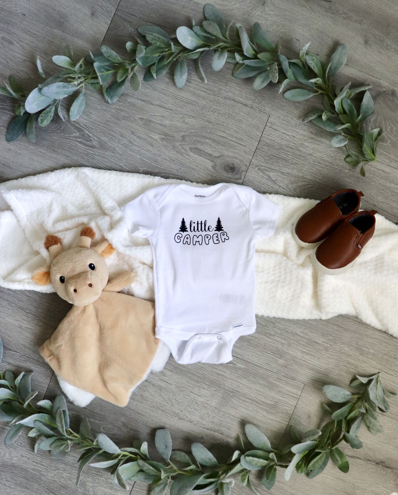 Baby Onesie Gifts | Customized | Personalized | Little Camper