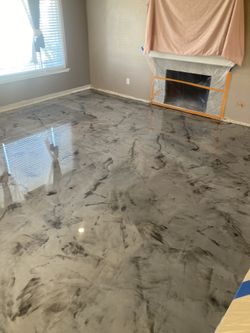 Metallic Flooring
