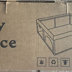 Baby Play Fence 50 X 50 Grey