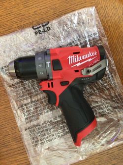 Milwaukee M12 FUEL 1/2” Hammer Drill.  NEW.  Tool Only.  NUEVO.