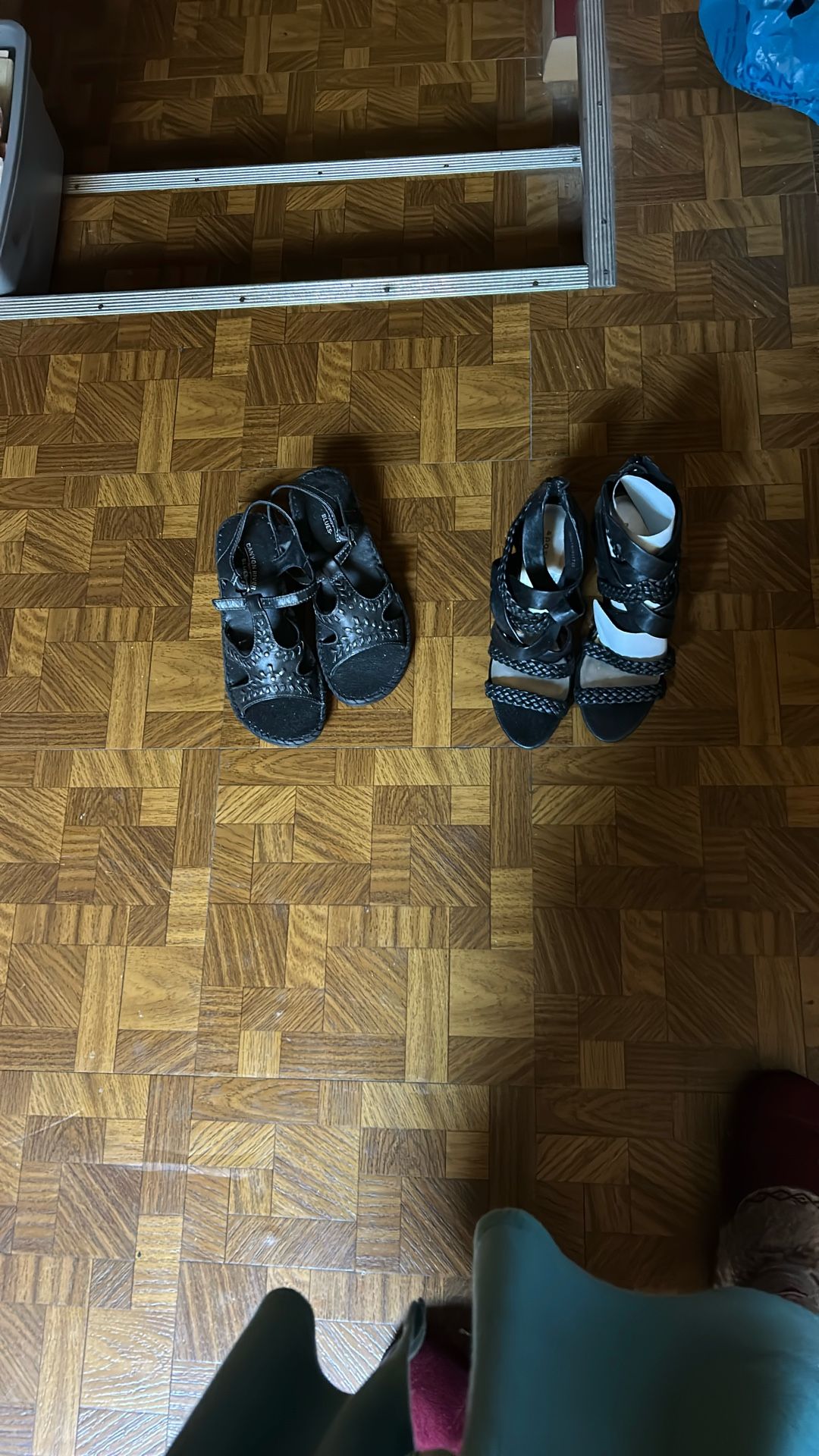 New Black Shoes Size6 10 Dollars Each