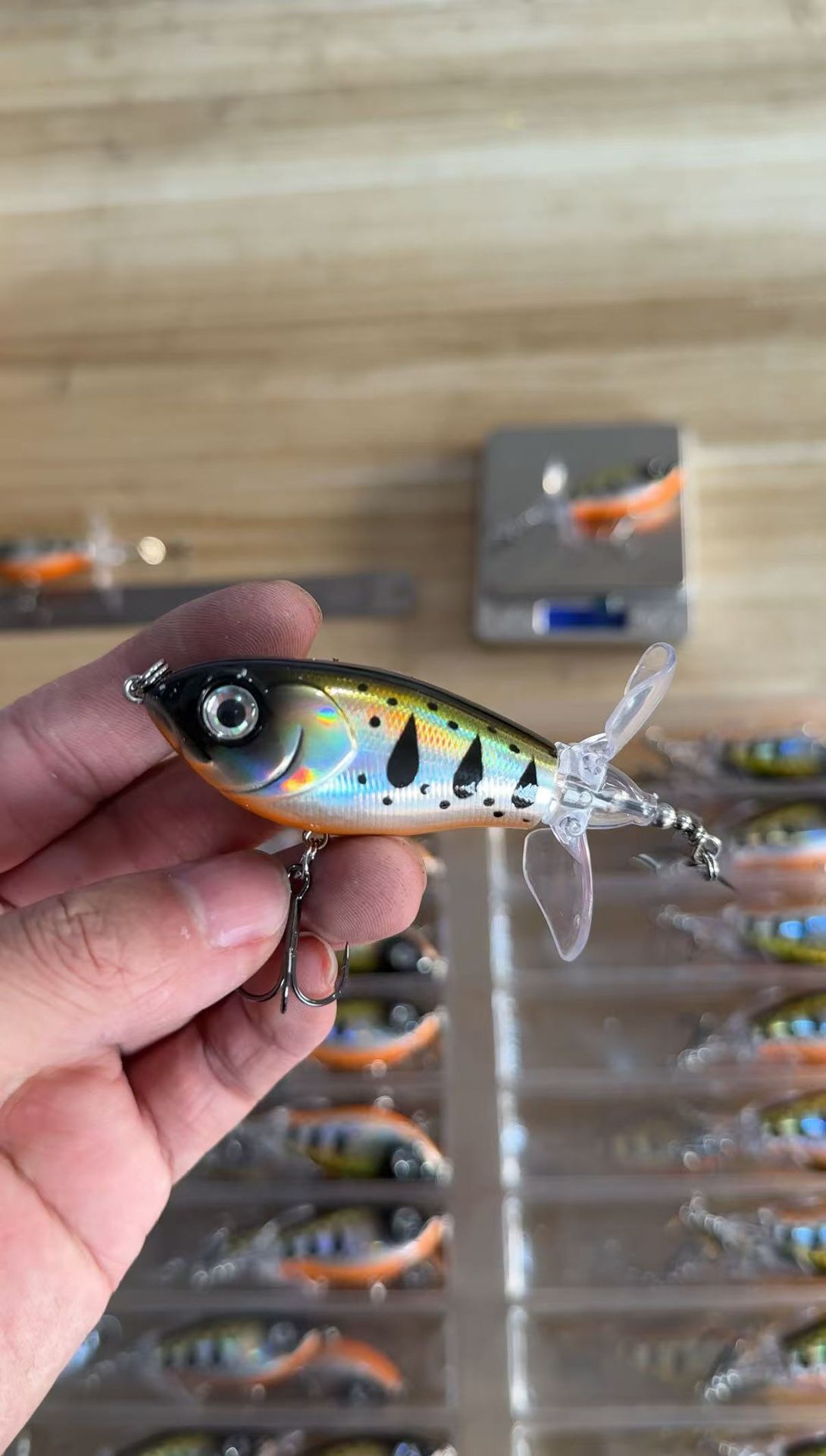 Topwater Propeller Lure Propeller Fishing Lure