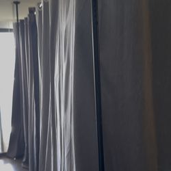 Charcoal Grey Curtains (2 panels)