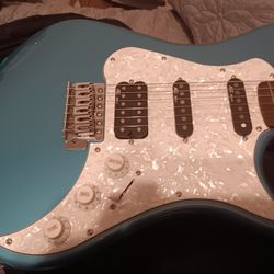 Electric Guitar And Case