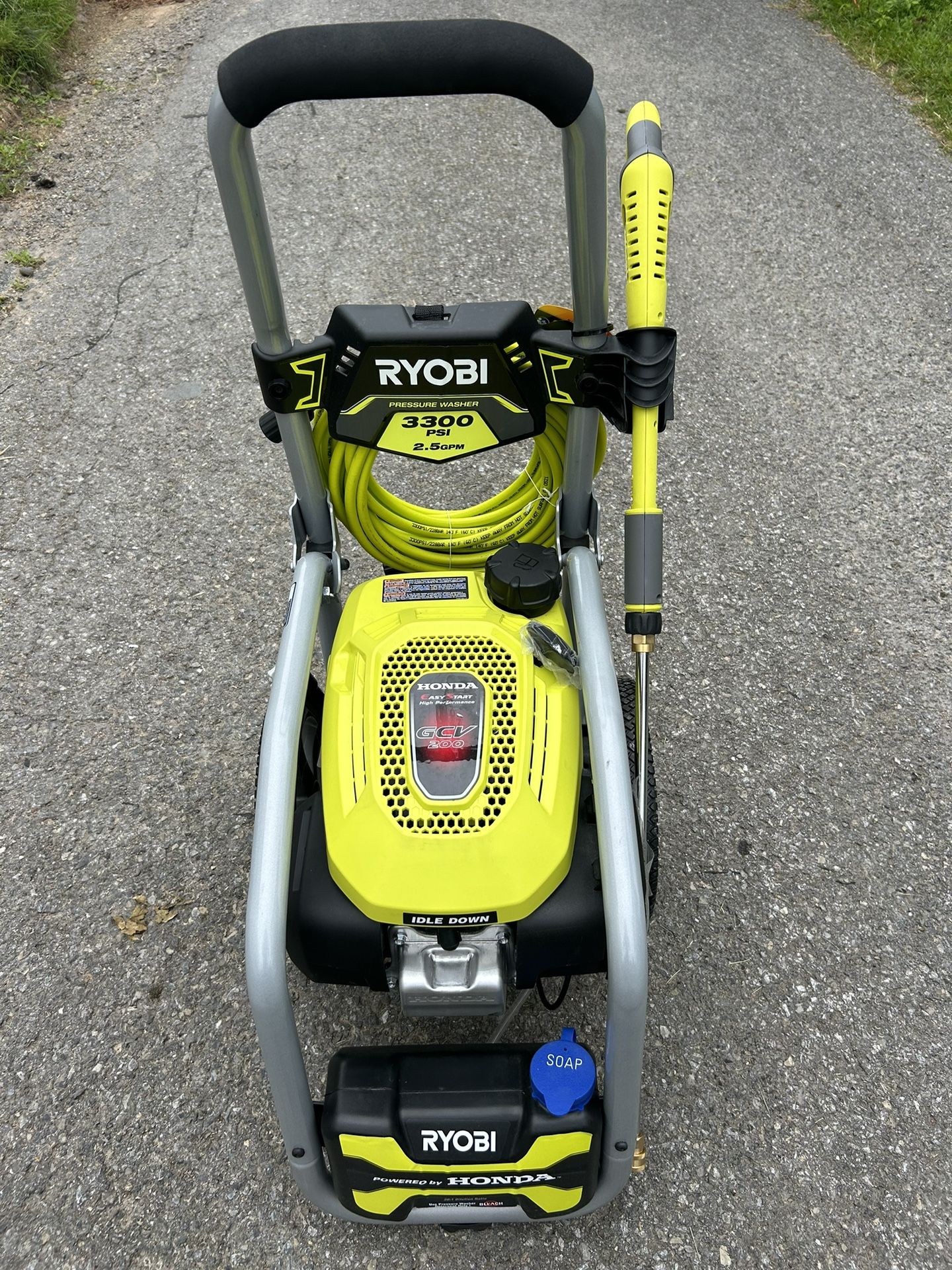 Ryobi 3300psi 2.5gpm Pressure Washer